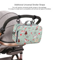 Little Story Baby Diaper Changing Clutch Kit-Green