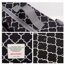 Little Story Baby Diaper Changing Clutch Kit-Black
