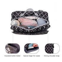 Little Story Baby Diaper Changing Clutch Kit-Black