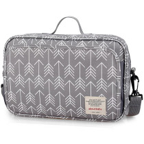 Little Story Baby Diaper Changing Clutch Kit-Melange Grey