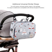 Little Story Baby Diaper Changing Clutch Kit-Polar Bear Grey