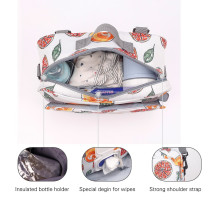 Little Story Baby Diaper Changing Clutch Kit-Fruity White