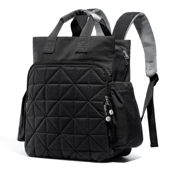 Little Story Styler Diaper Backpack - Black