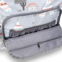 Little Story Styler Diaper Backpack - Polar Bear Grey