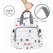 Little Story Styler Diaper Backpack - Polar Bear Grey