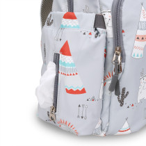 Little Story Styler Diaper Backpack - Polar Bear Grey