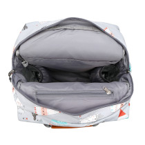 Little Story Styler Diaper Backpack - Polar Bear Grey