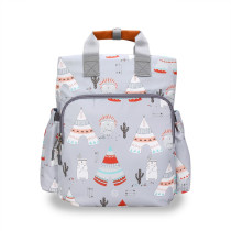 Little Story Styler Diaper Backpack - Polar Bear Grey