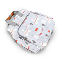 Little Story Styler Diaper Backpack - Polar Bear Grey