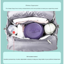 Little Story Styler Diaper Backpack - Polar Bear Grey