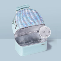 Sunveno - Insulated Lunch Bag Sparkle Blue