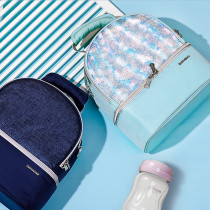 Sunveno - Insulated Lunch Bag Sparkle Navy Blue
