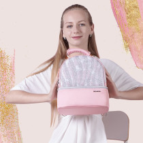 Sunveno - Insulated Lunch Bag Sparkle Pink