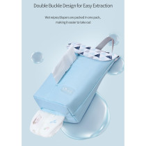 Sunveno Diaper Tissue Organizer Bag - Blue