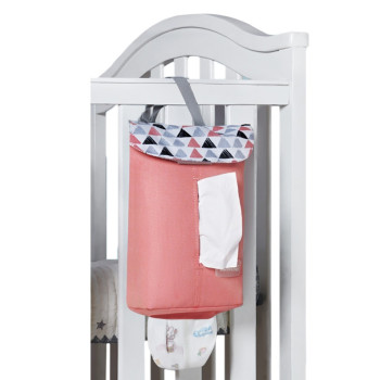 Sunveno Diaper Tissue Organizer Bag - Pink