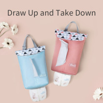 Sunveno Diaper Tissue Organizer Bag - Pink