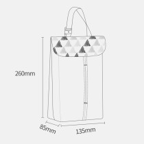 Sunveno Diaper Tissue Organizer Bag - Purple
