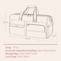 Sunveno 3in1 Travel Bag - Black