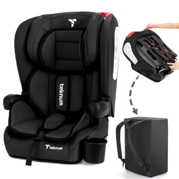 Teknum Pack and Go Foldable Car Seat Black