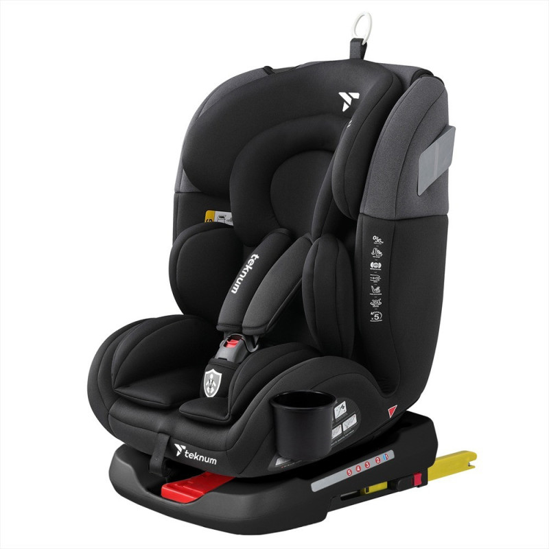 Teknum Evolve 360Â° Car Seat 0-12yrs Black with Isofix