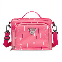 Sunveno Multipurpose Lunch Bottle Bag - Pink