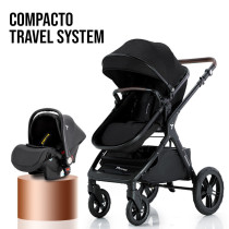 Teknum Compacto Travel System - Black