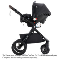 Teknum Compacto Travel System - Black