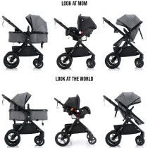 Teknum Compacto Travel System - Grey