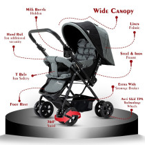 Teknum Reversible Travel System - Grey
