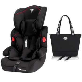 Teknum Nova Car Seat Travel Combo - Black