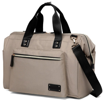 Little Story Zera Mom Dad Diaper Bag-Beige