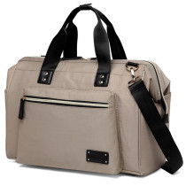 Little Story Zera Mom Dad Diaper Bag-Beige