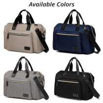 Little Story Zera Mom Dad Diaper Bag-Beige