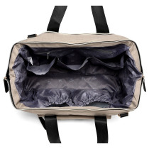 Little Story Zera Mom Dad Diaper Bag-Beige