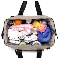 Little Story Zera Mom Dad Diaper Bag-Beige