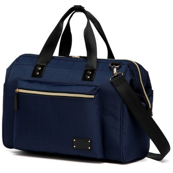 Little Story Zera Mom Dad Diaper Bag-Navy Blue