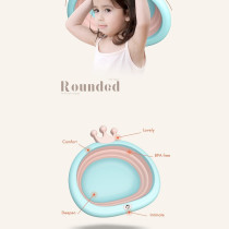 Eazy Kids Collapsible Royal Wash Basin for Baby - Blue