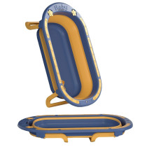 Eazy Kids Folding Bath Tub-Blue