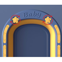 Eazy Kids Folding Bath Tub-Blue