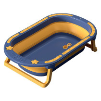 Eazy Kids Folding Bath Tub-Blue