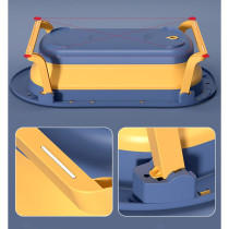 Eazy Kids Folding Bath Tub-Blue