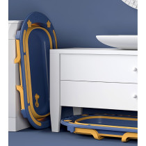 Eazy Kids Folding Bath Tub-Blue