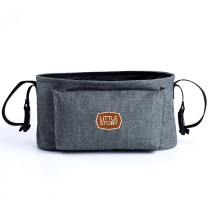 Little Story Bronx Stroller Organizer-Grey