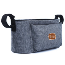 Little Story Bronx Stroller Organizer-Grey
