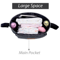 Little Story Bronx Stroller Organizer-Grey