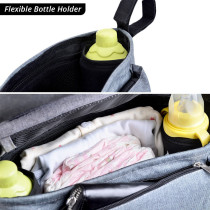 Little Story Bronx Stroller Organizer-Grey