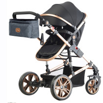 Little Story Bronx Stroller Organizer-Grey