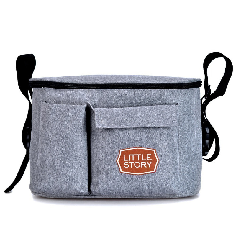 Little Story Stroller Organizer Travel Bag-Grey