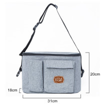 Little Story Stroller Organizer Travel Bag-Grey