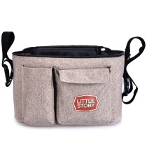 Little Story Stroller Organizer Travel Bag- Ivory